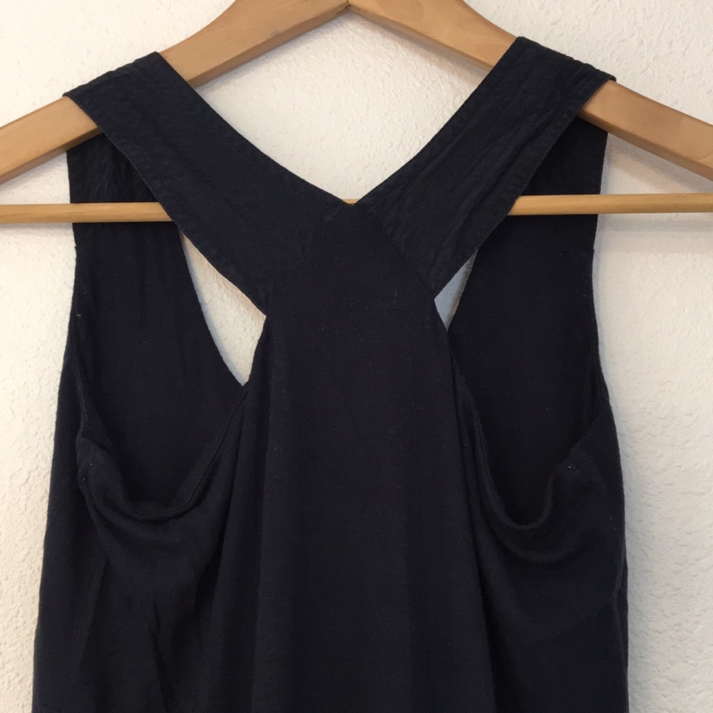 J. Crew long navy dress. Size PXXS. - Picture 4 of 7